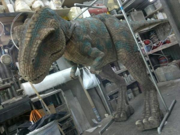 香港首度亮相的「智能暴龍」 香港首度亮相的「智能暴龍」